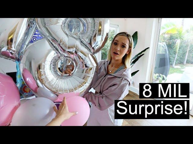 8 Million Subscribers Surprise! | Ashley Nichole Vlogs