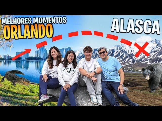 Melhores momentos no Alasca - Família Maria Clara e JP