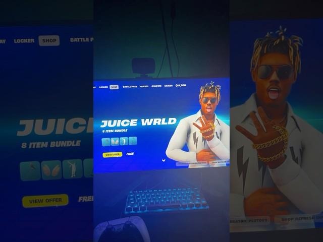 Fortnite JUICE WRLD Item Shop!