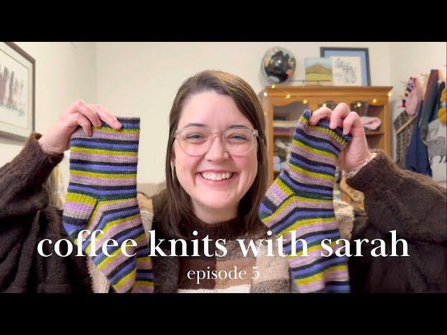 coffee knits with sarah - episode 5 - knitting podcast