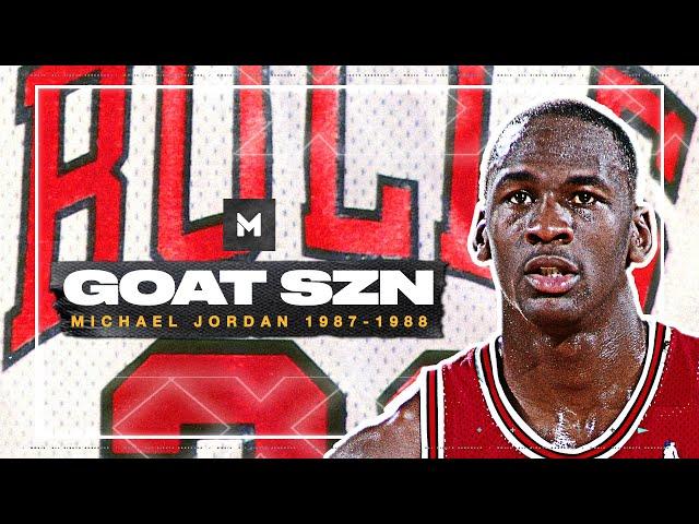 24 Year Old Michael Jordan Was GODLIKE! 1987-88 MVP Highlights | GOAT SZN