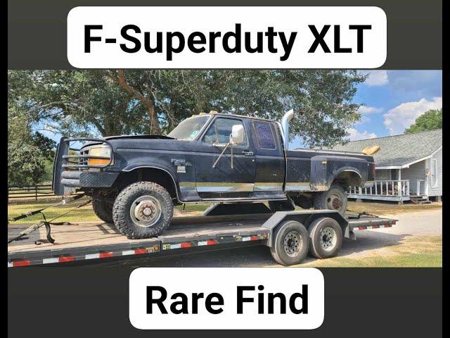 Ultra Rare Find - OBS Ford F-Superduty XLT 4WD