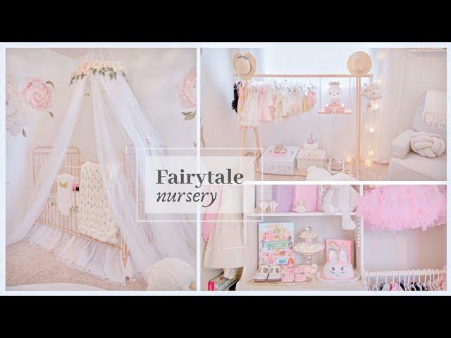 BABY GIRL FAIRYTALE DREAM BEDROOM | NURSERY DECOR IDEAS | BEDROOM TOUR