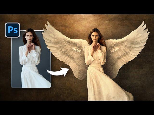 Master the Painterly Effect & Add Wings in Photoshop!