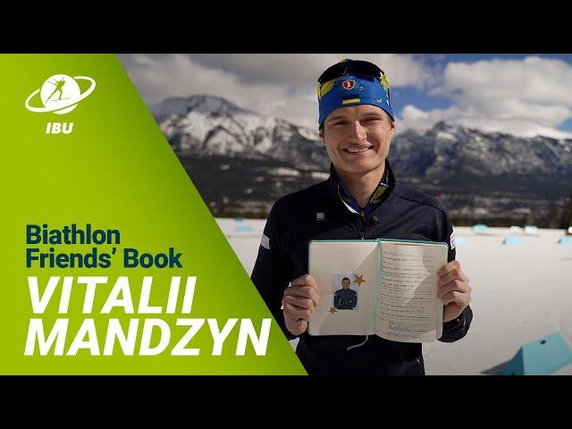 Biathlon Friends' Book: Vitalii Mandzyn