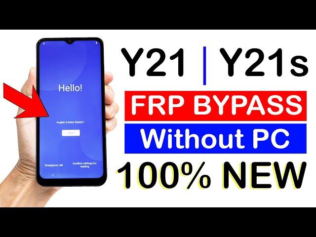 Vivo Y21/Y21s FRP Bypass (without pc) NO SIM /NO MIC Options | ANDROID 11/12  (100% NEW)