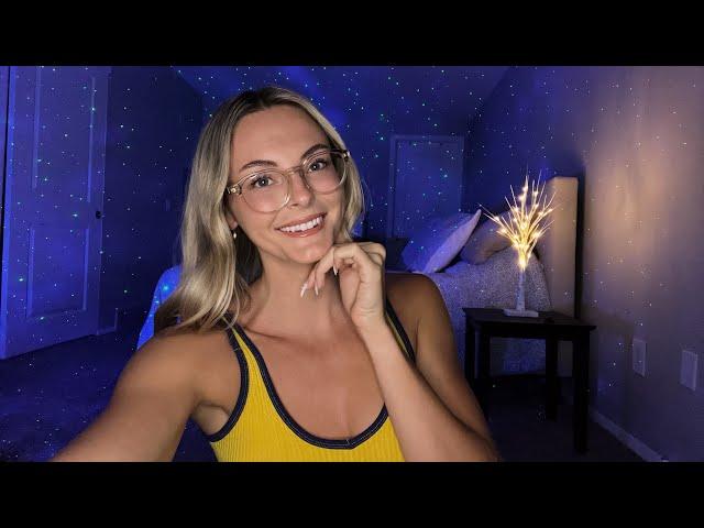 ASMR On Myself | Glasses Tapping, Hair Scratching