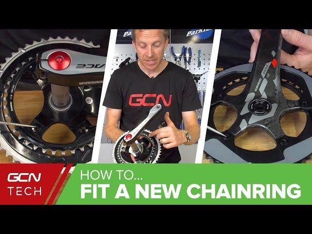 How To Fit New Chainrings On Your Road Bike