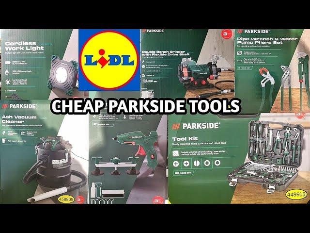 WHAT'S NEW IN LIDL UK/CHEAP PARKSIDE CORDLESS TOOLS/COME SHOP WITH ME/LIDL UK