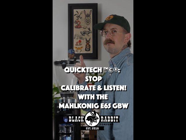 QuickTech ™️©️®️: Stop Calibrate & Listen with the Mahlkonig E65 GbW! #Shorts