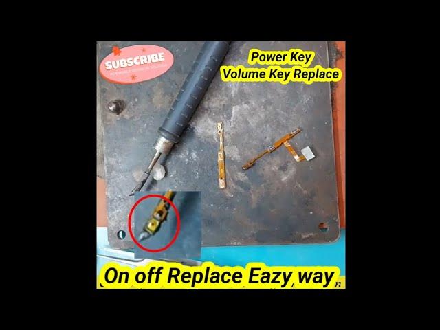 Power Key Volme key Switch Replace Eazy way | On off Strip Repair | How to Replace On off power key