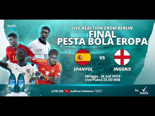 FINAL : SPANYOL VS INGGRIS - THE DERBY S2 EPS 19 [LIVE REACTION PESTA BOLA EROPA 2024]