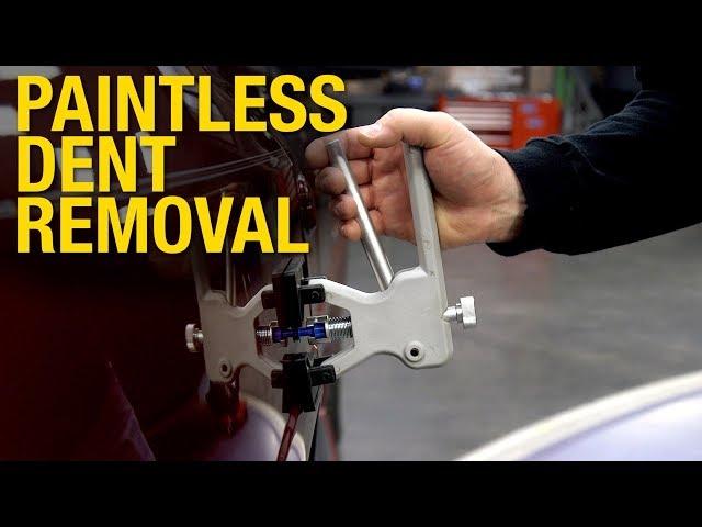 How to repair a dent with the Paintless Dent Removal Kit. Eastwood