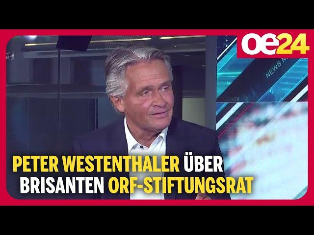 Brisanter ORF-Stiftungsrat: Peter Westenthaler im Interview