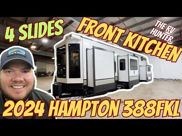 2024 Hampton 388FKL | 4 Slide Front Kitchen Destination RV