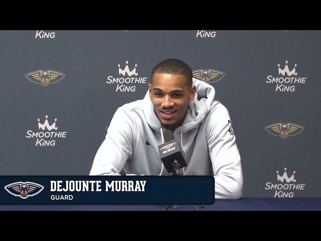 Dejounte Murray Postgame Interview | Pelicans vs. Suns 12/5/24