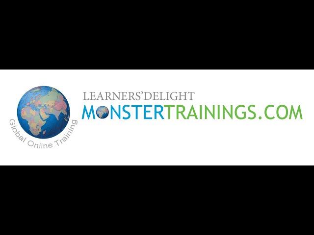 sap ewm online training | video classes | tutorials |monstertranings demos