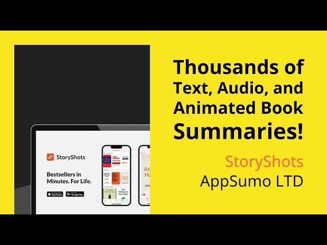 Discover Your Learning Journey with StoryShots  AppSumo LTD #shorts