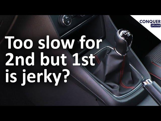 Too Slow for Second Gear but First Gear is Jerky