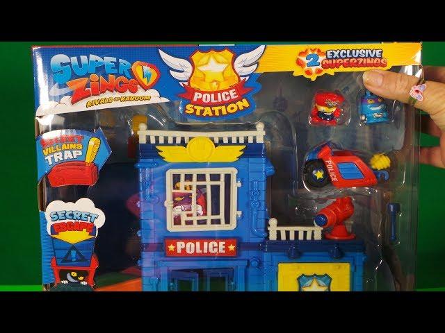SuperZings Adventures - Episode 6 #Unboxing the POLICE STATION + EXCLUSIVES