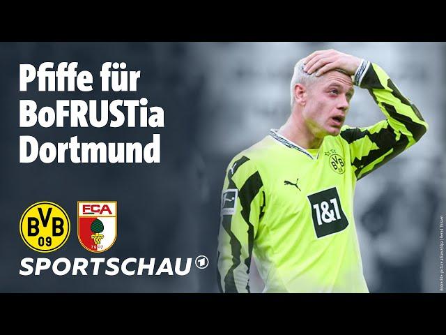 Borussia Dortmund - FC Augsburg Highlights Bundesliga, 25. Spieltag | Sportschau Fußball