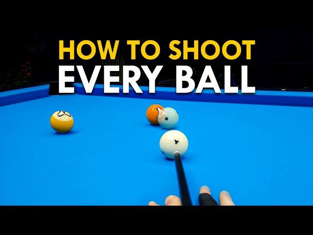 Pool Lesson | How to Shoot Every Ball: Step by Step