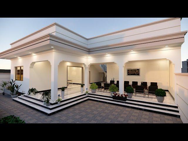 Single story house design | Village house design | 1 Kanal house design in Pakistan