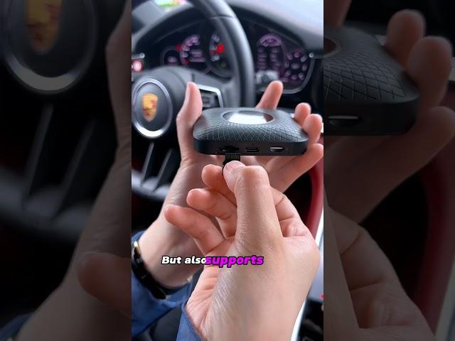 CarlinKit Tbox | Android 13 streaming CarPlay box with Built-in YouTube/NETFLIX, supports SD card!