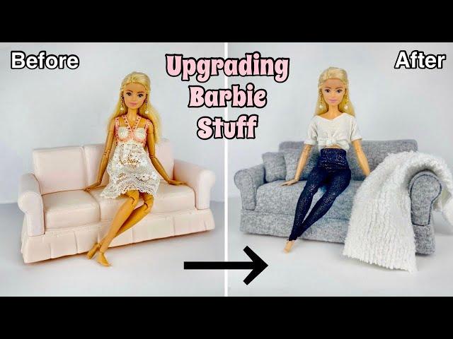 Making Cheap/Boring Barbie Doll Stuff Realistic!