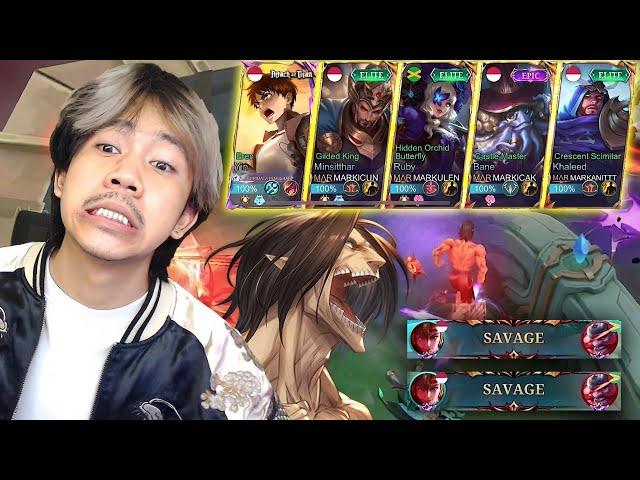 META 5 FIGHTER PART 3 TITAN MENGAMUK TIADA HENTI - Mobile legends