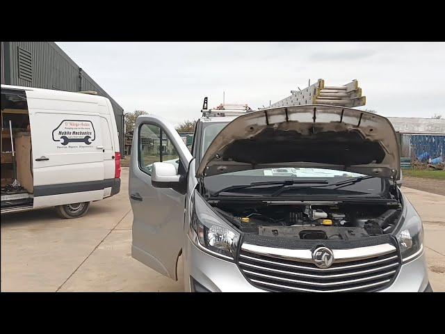 Vauxhall Vivaro 1.6 Bi Turbo Injection Fault Exhaust pressure Hose Blocked & P2002 DPF