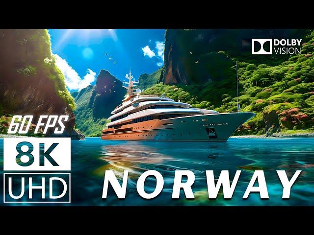 NORWAY - 12K Scenic Relaxation Film With Inspiring Cinematic Music - 12K (120fps) Video HD