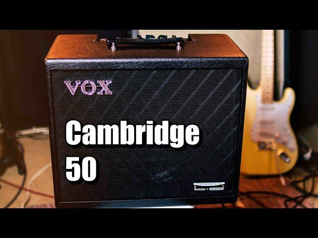 Vox Cambridge 50 (Affordable and Promising Modeling Amp)