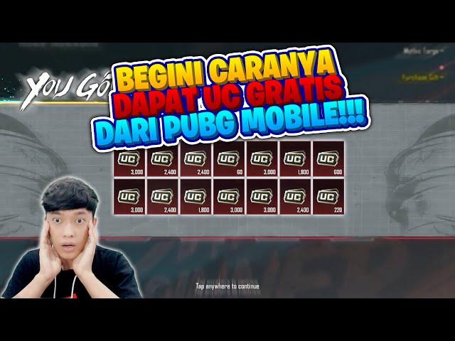 DAPAT UC GRATIS DARI PUBG MOBILE !! BEGINI CARANYA KALIAN HARUS TAHU BURUAN SEBELUM KEHABISAN !?