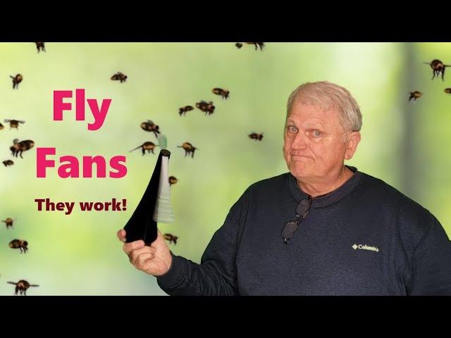 Fly Fans - Keep the flies away from your food!