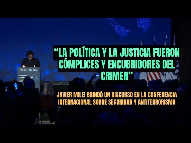 Javier Milei en el Congreso Judío Mundial y Latinoamericano