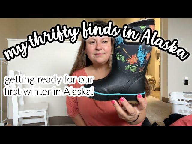 Getting ready for our first winter in Alaska   - thrifty finds in Alaska