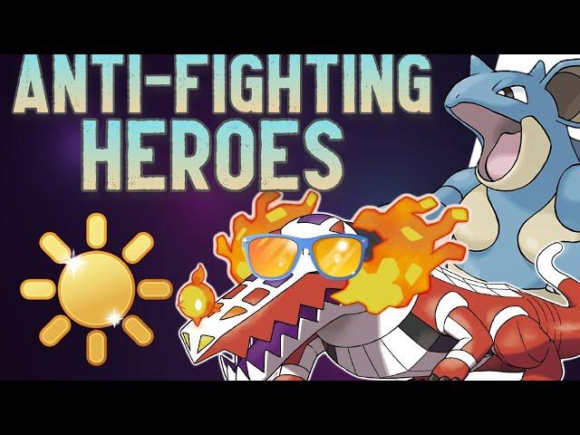 ANTI-COUNTER TEAM WALLS VIGOROTH, BLAZIKEN | Sunshine Cup Teams | Pokemon GO Battle League