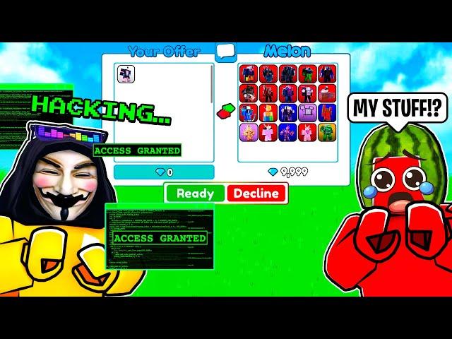Hacking MELON's Account In TOILET TOWER DEFENSE