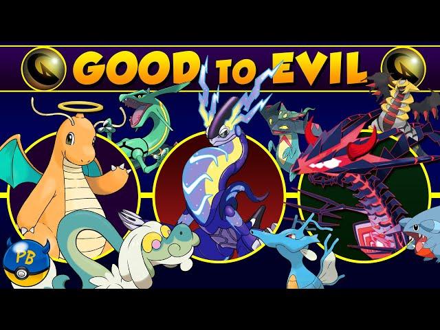 DRAGON-TYPE Pokémon: Good to Evil 