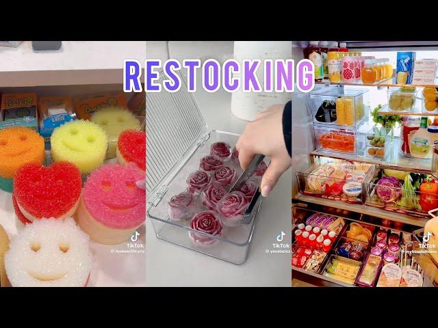 1HOUR ⏳ HOME CLEANING 🫧 RESTOCKING  ORGANIZING  TIKTOK COMPILATION  RANDOM RESTOCK  #satisfying