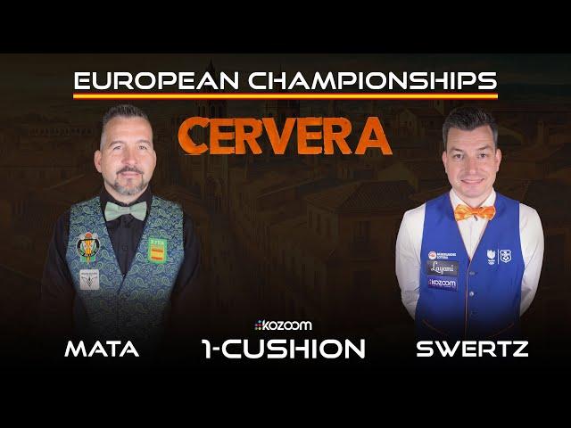 2025 European Championship Classics - 1C - Race to 100 - SWERTZ (NED) vs MATA (SPA)