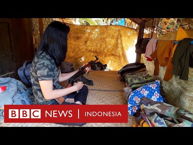 Pemberontakan sipil di Myanmar: 'Saya tinggalkan anak untuk berperang' - BBC News Indonesia