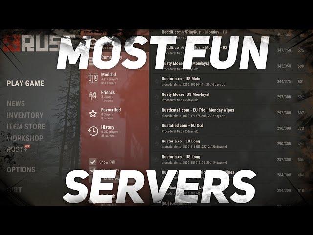 Rust Quick Server Guide For Beginners (Best Servers To Play)