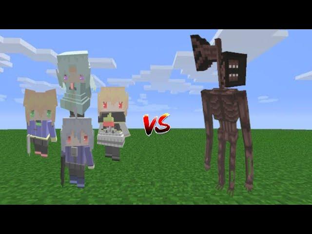 Suguri VS Siren Head | Minecraft Mob Battle