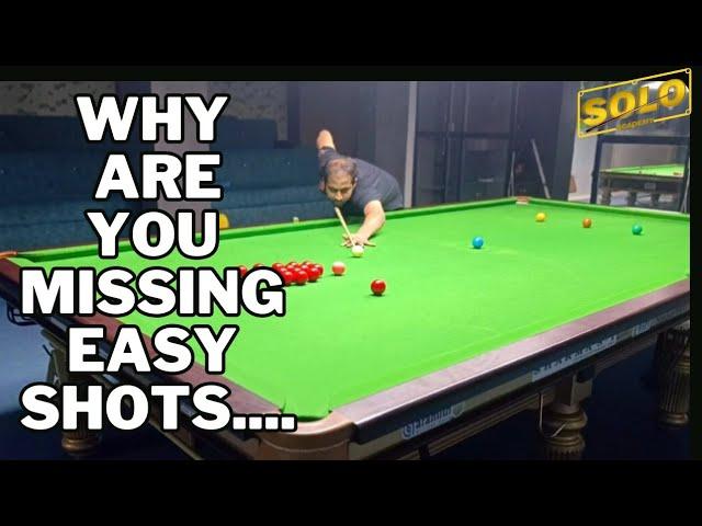 Snooker Aiming Secret Revealed pt2 How to Stop Missing Shot