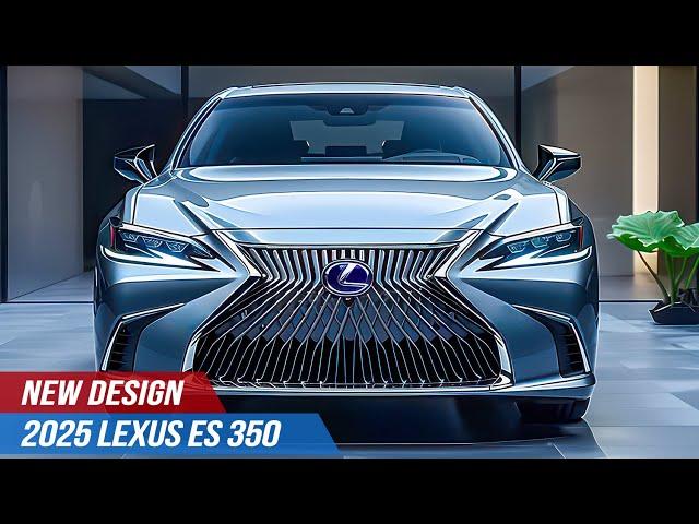 All New 2025 Lexus ES 350 Redesigned! Luxury Sedan