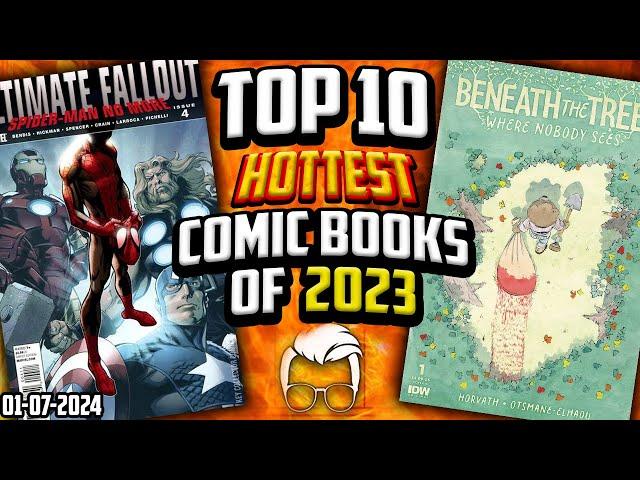  2023 Top 10 HOTTEST SELLING Modern AND Vintage Comic Books ft. @GemMintCollectibles