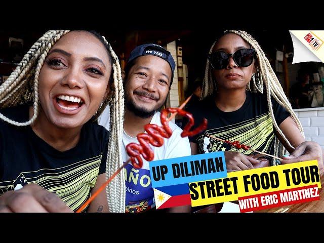 We ate like college students in the Philippines | UP DILIMAN street food tour -  Sol&LunaTV 