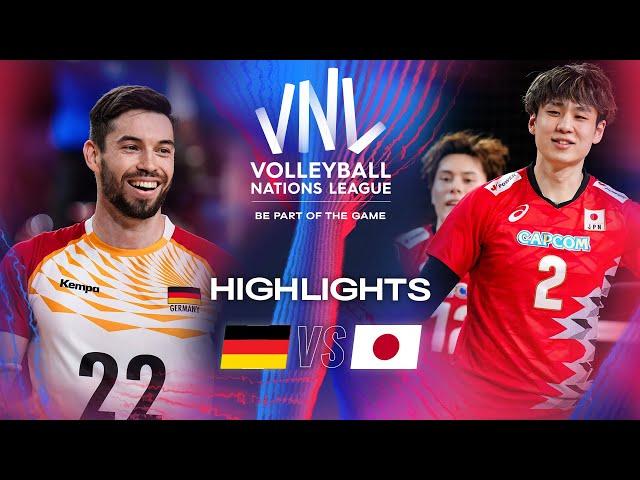 2024 VNL Full Set 5 Japan vs Germany 